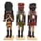 Santa's Workshop 14" Natural Wood Nutcracker Set